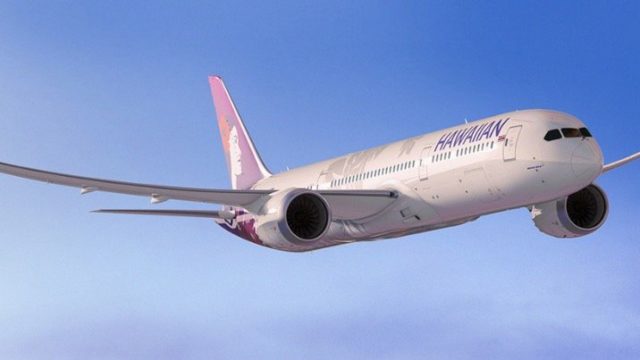 Hawaiian Airlines anuncia compra de equipos 787 Dreamliner