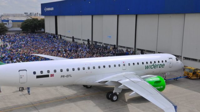 Widerøe realiza primer vuelo comercial del E190-E2