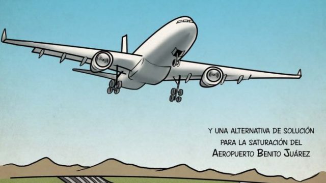 AMLO presenta historieta contra nuevo aeropuerto