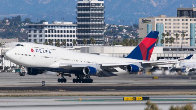 Operaciones del 747 de Delta llegan a su fin