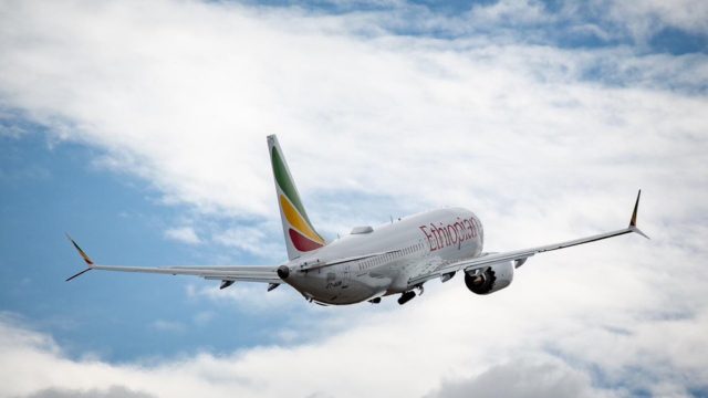 Ethiopian Airlines recibe su primer Boeing 737 MAX