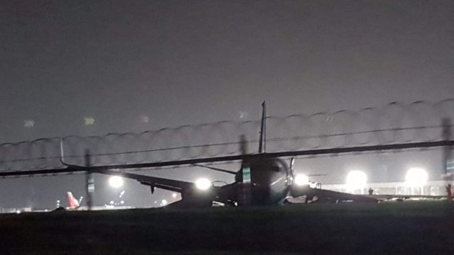 737 de Xiamen sufre excursión de pista en Manila