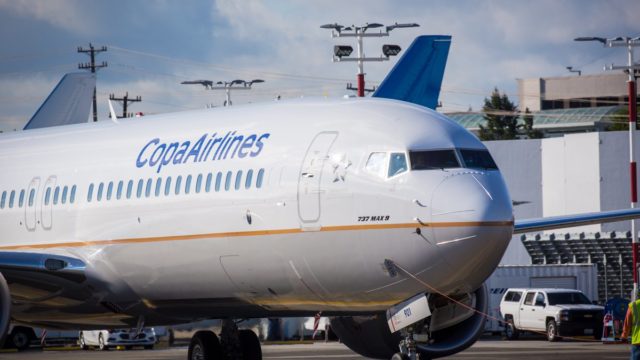 Copa Airlines presenta su primer 737 MAX 9