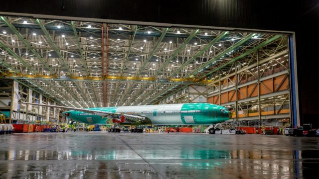 Boeing presenta en vídeo primer Boeing 777X