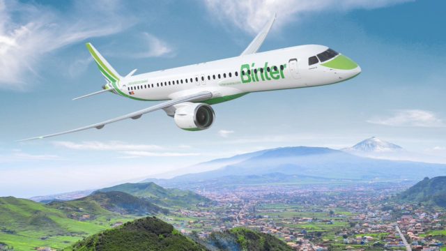 Binter Canarias ordena E195-E2