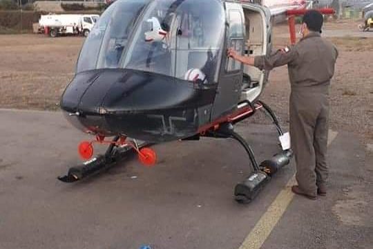 Impacta drone con helicóptero de la Armada de Chile