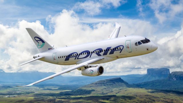 Adria Airways y SCAC anuncian acuerdo por 15 SSJ100