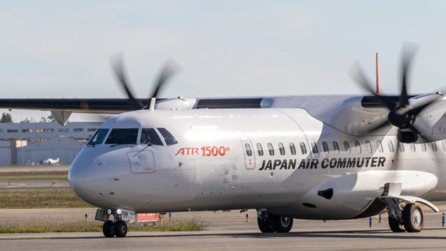 ATR celebra entrega de avión número 1,500