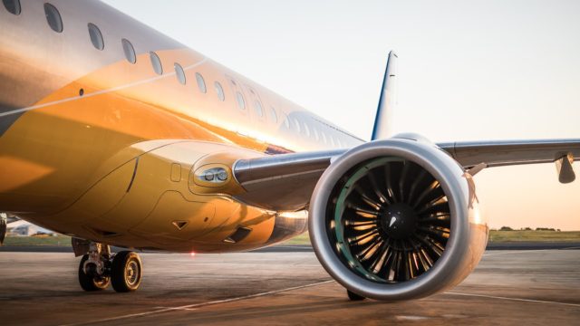 Pratt & Whitney entrega motores para Embraer 195- E2