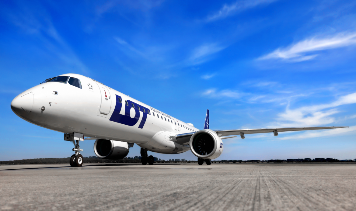 LOT Polish Airlines recibe su primer Embraer E195-E2