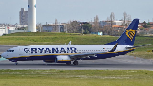 Por segunda vez en menos de una semana, vuelo de RyanAir recibe amenaza de bomba
