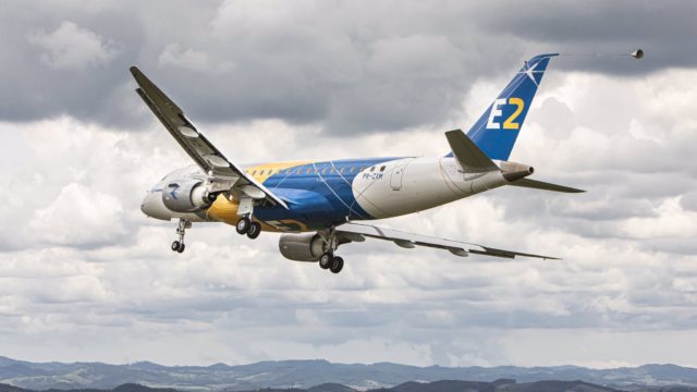 Embraer E175-E2 realiza su primer vuelo de prueba