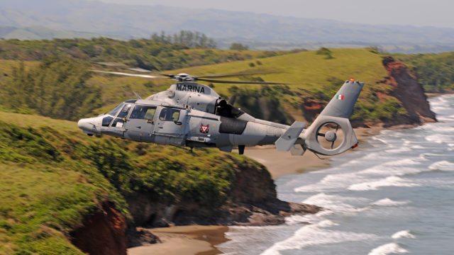 Finalizan entregas de helicópteros AS565 MBe Panther a la Armada de México