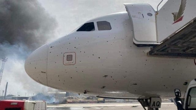 Aviones de Libyan Arab Airlines resultan dañados tras ataque al aeropuerto de Mitiga