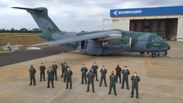 Embraer entrega el tercer C-390 Millennium a la Fuerza Aérea de Brasil