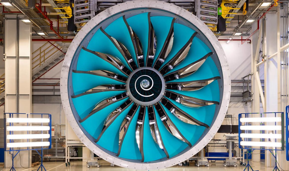 Rolls-Royce comenzará a probar su motor más grande a principios del próximo año
