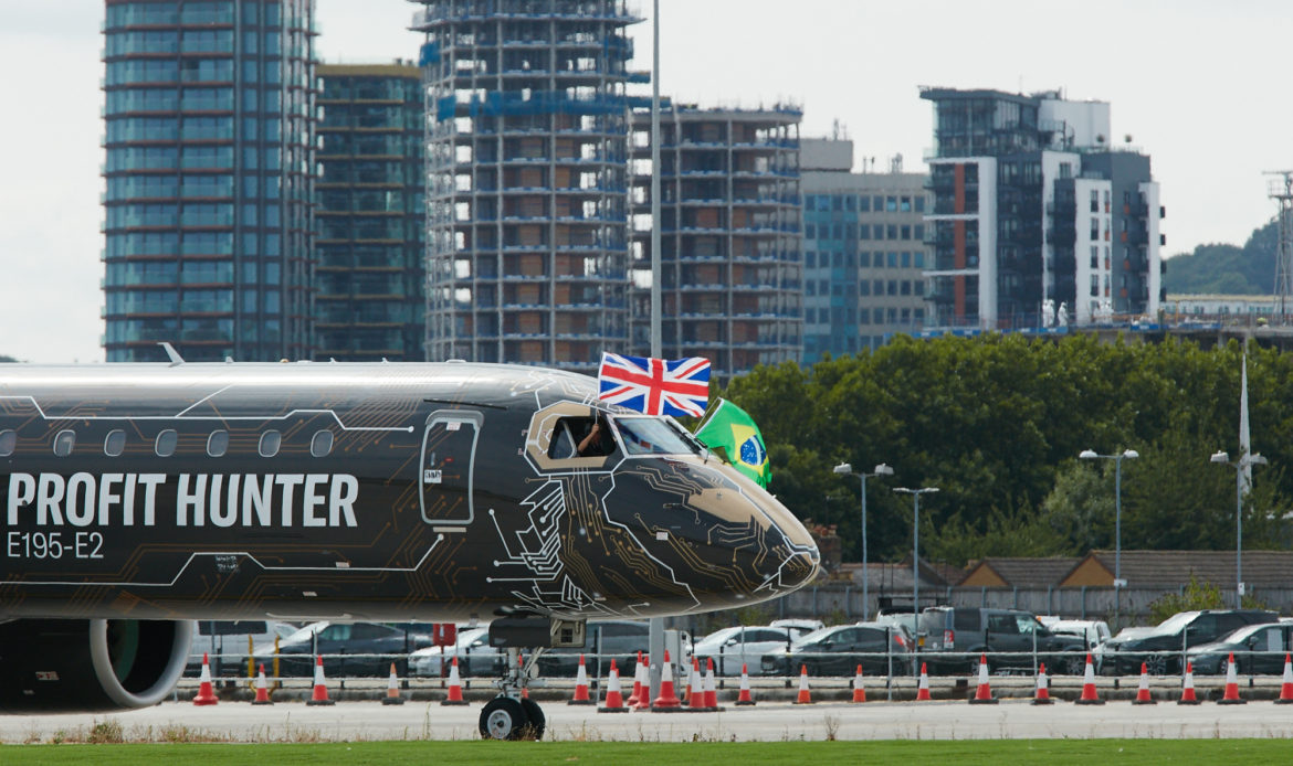 Embraer E195-E2 recibe certificación para aproximaciones en London City