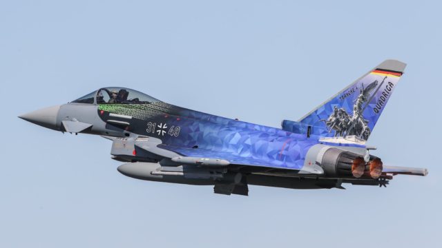 Fuerza Aérea de Alemania firma pedido por 38 Eurofighter