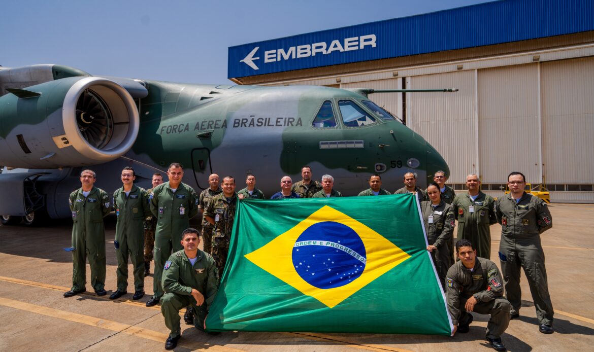 Embraer entrega séptimo C-390 a Fuerza Aérea Brasileña