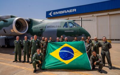 Embraer entrega séptimo C-390 a Fuerza Aérea Brasileña