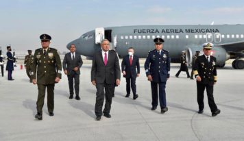 Inauguran la pista militar del Aeropuerto Internacional Felipe Ángeles de Santa Lucía
