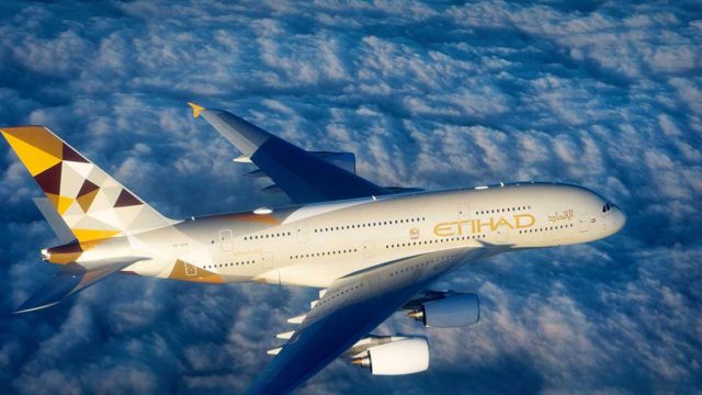 Etihad Airways añade a París a su lista de destinos operados por su A380