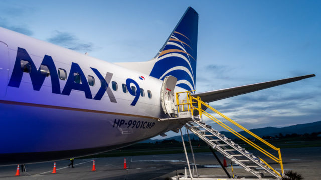 Copa Airlines deja en tierra flota de B737 MAX 9