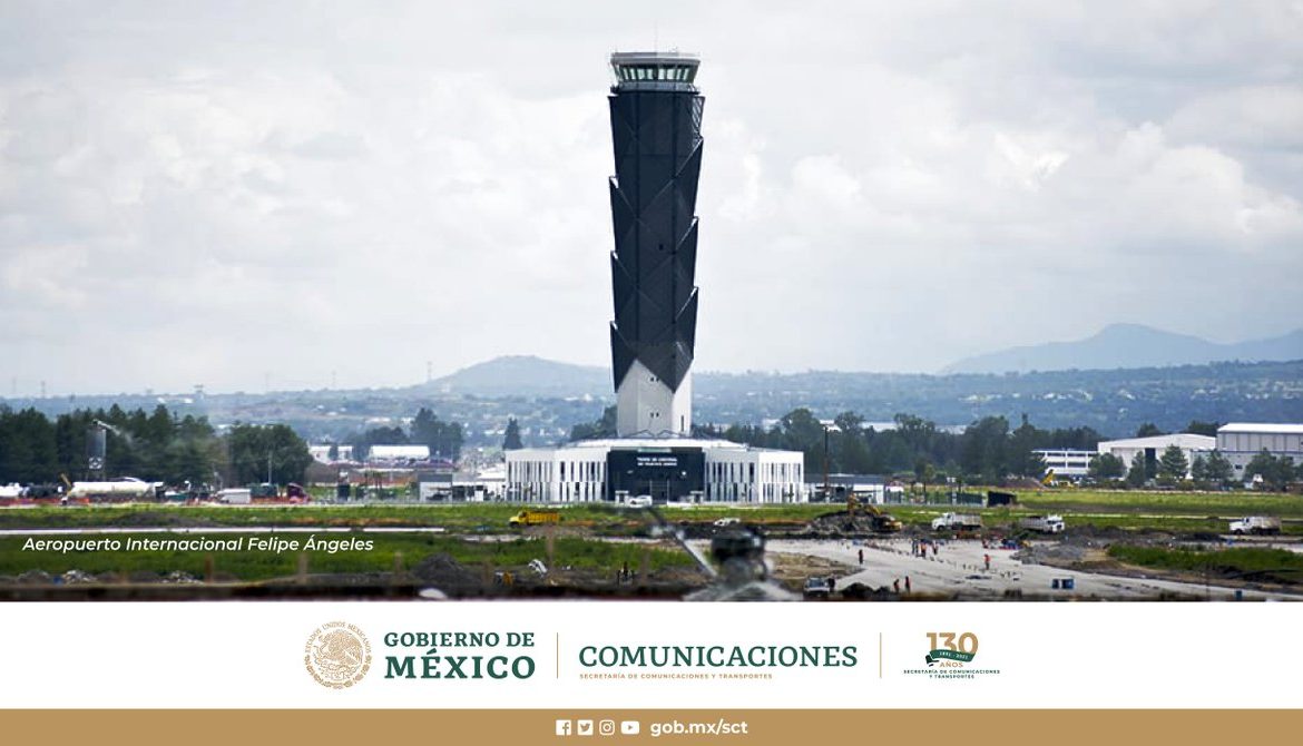 Listas rutas aéreas para Aeropuerto Internacional Felipe Angeles (AIFA): SCT