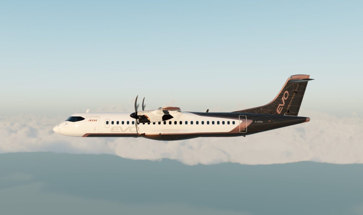 ATR presenta su nueva  familia de aviones ‘Evo’