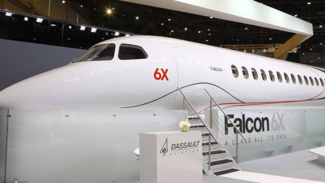 Dassault Aviation programa el lanzamiento del Flacon 6X  para diciembre