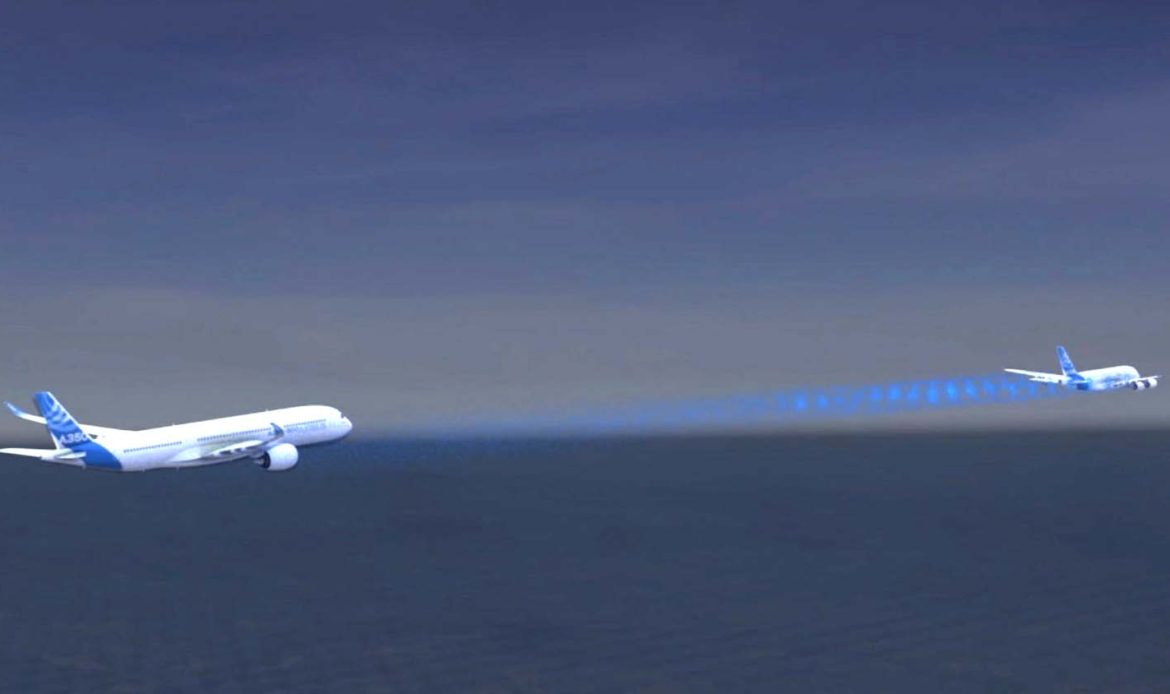 Airbus demuestra beneficios del vuelo en formación de larga distancia