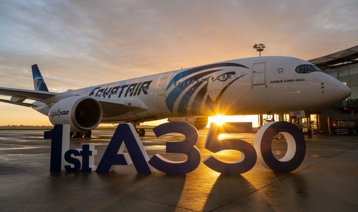 EgyptAir recibe su primer Airbus A350-900