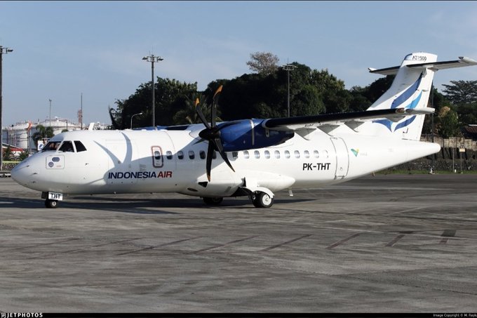 Autoridades localizan restos de un ATR 42-500 accidentado en el sur de Indonesia