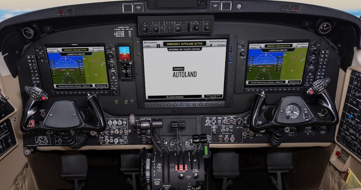 King Air podrá recibir Garmin Autoland y Autothrottle como actualización