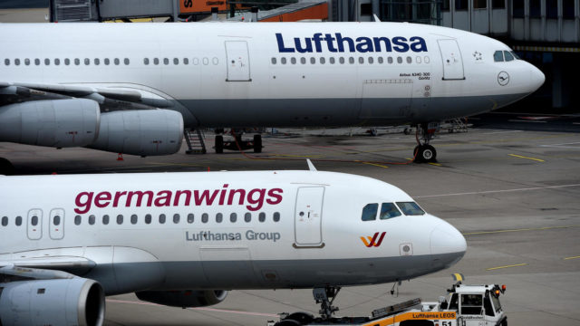 Lufthansa cesa operaciones de su filial de bajo costo Germanwings