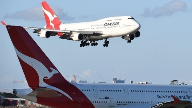 Qantas Airlines dejará en tierra por al menos 3 años flota de A380 y retirará de forma inmediata los B747