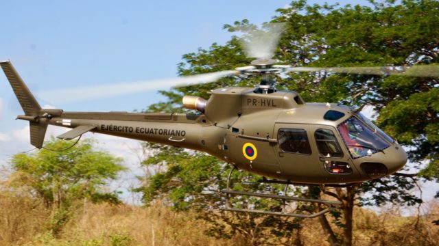 El Ejército del Ecuador recibe un helicóptero H125 de Airbus