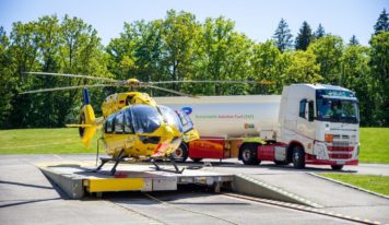 Airbus H145 realiza con éxito vuelo con combustible de aviación sostenible