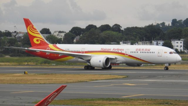 Suspensión de vuelos a México de Hainan Airlines es temporal