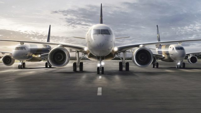Embraer entregó 48 aviones en segundo trimestre de 2018
