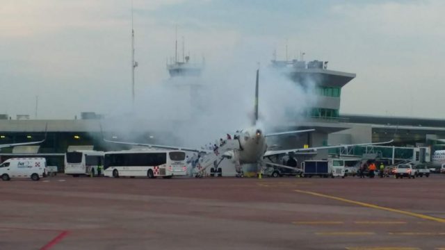 Evacuan A320 de Volaris en Guadalajara
