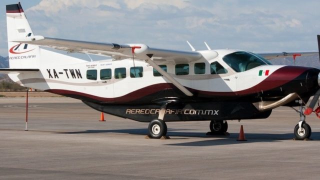 Desaparece Cessna 208 Caravan de Calafia Airlines en Sonora