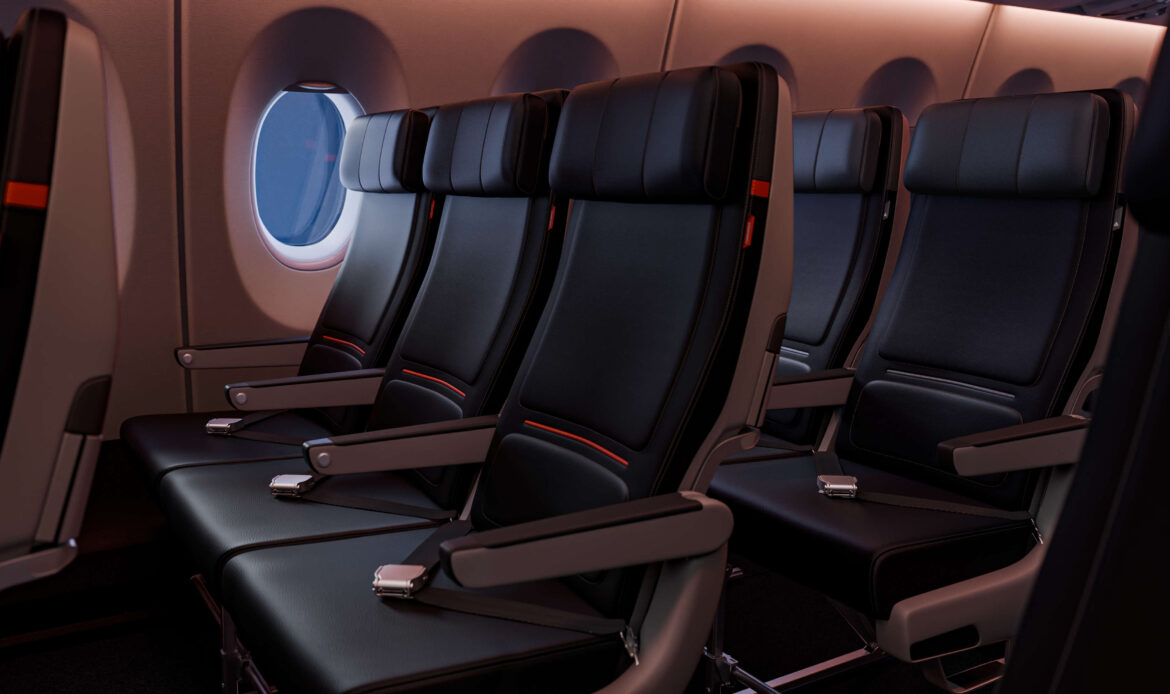 Delta Air Lines presenta nuevos interiores de cabina