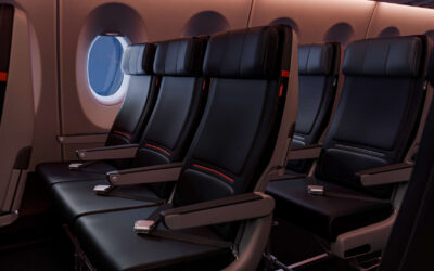 Delta Air Lines presenta nuevos interiores de cabina