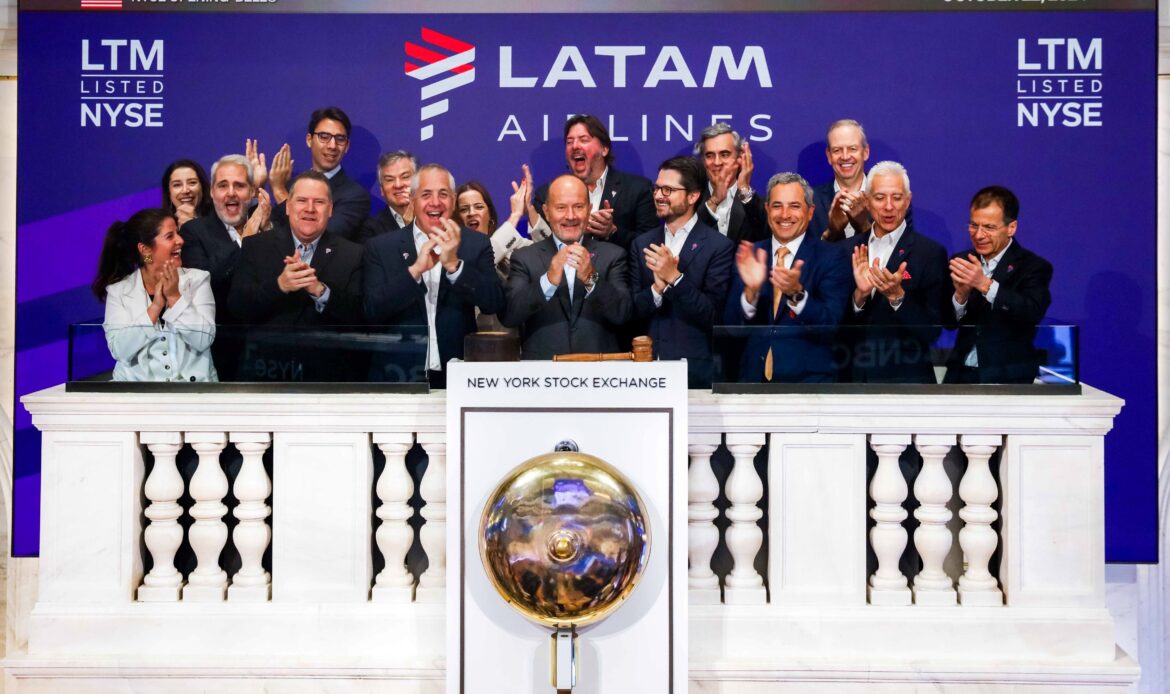 LATAM Airlines Group realiza “Ring the Bell” en bolsa de Nueva York