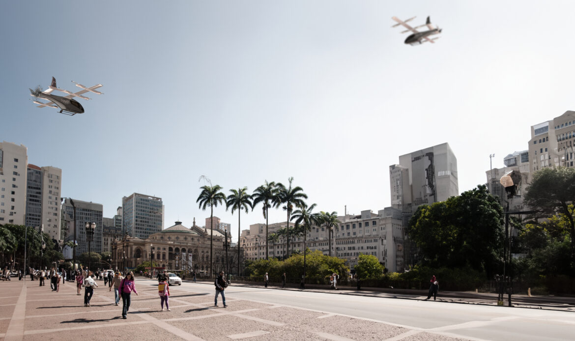 Eve Air Movility realiza simulación de tráfico aéreo en São Paulo