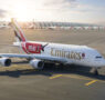 Emirates presenta livery especial del club AC Milan