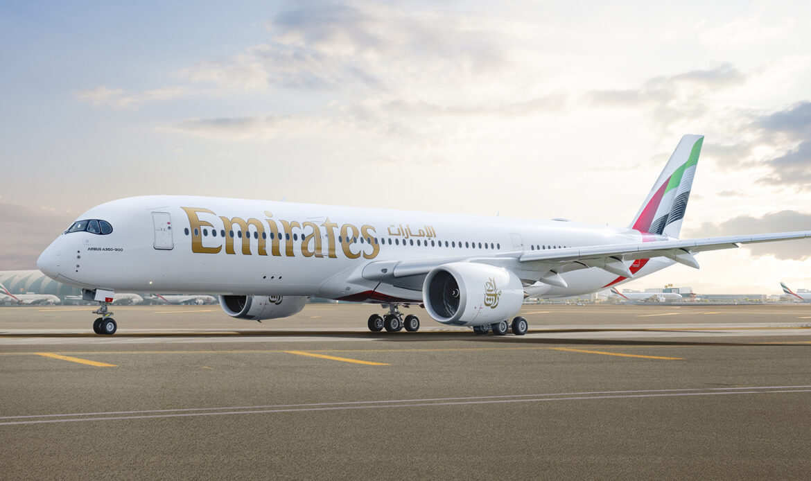 Emirates presenta su primer Airbus A350