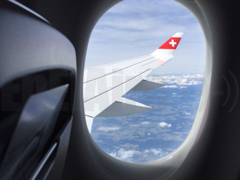 Volamos en el primer CSeries de SWISS en los Alpes Suizos