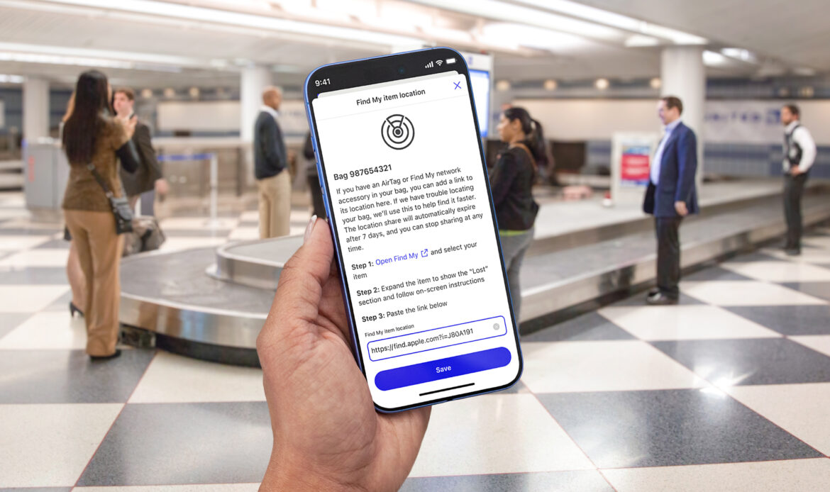 United Airlines integra nueva función de Apple para rastrear equipajes